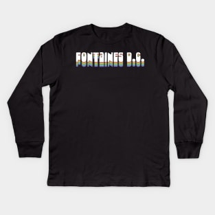 Fontaines DC Kids Long Sleeve T-Shirt